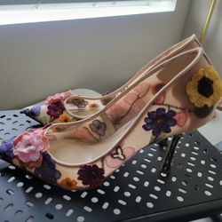 Floral Betsy Johnson Heels 