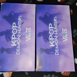 Kpop Demon Hunters Slip On Vans 