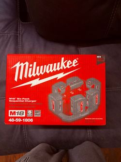 Brand new Milwaukee m18 charger