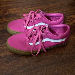 Vans Old Skool Gum Shoe en Raspberry Pink Size 7