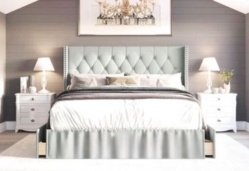 Brand New King Bed With Mattress