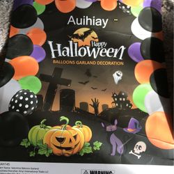 Halloween balloons