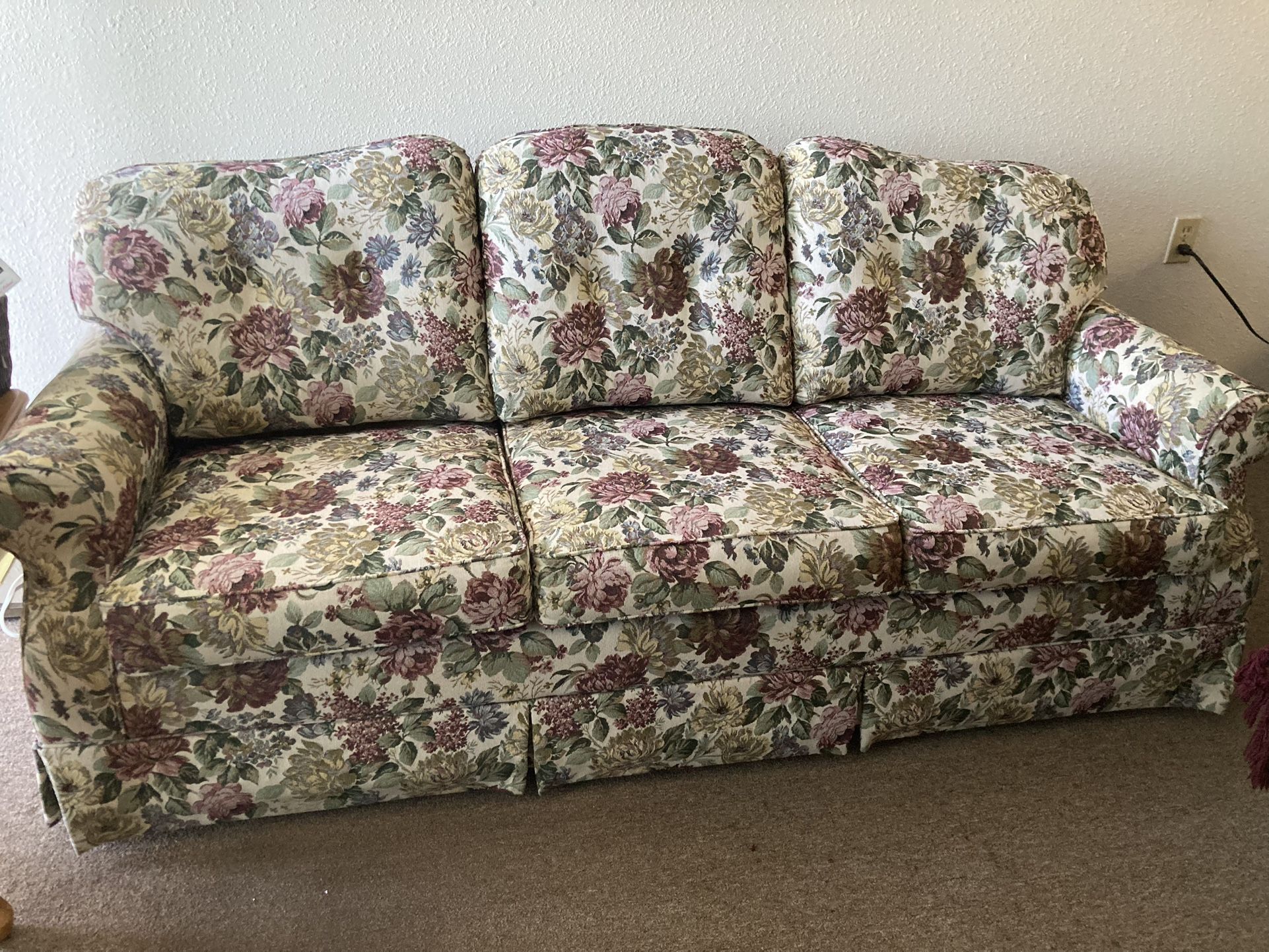 Floral Couch