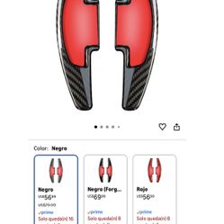 -carbon shift paddle extensions for Acura, genuine carbon fiber shift paddles compatible with Honda Accord Sport, Civic CR-V TLX, shift paddle extensi