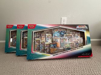 Prismatic Evolutions Lucario/Tyranitar Premium Collection