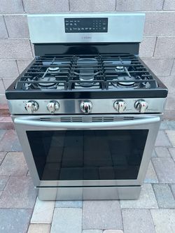 Like new Stainless steel Samsung Gas stove