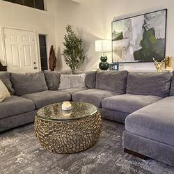 Large 4 Piece Sectional sofa.  