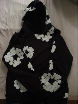 Black And White Denim Tears Hoodie