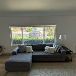 Priced To Sell - West Elm Urban 2 Pc Chaise Sectional (106”)