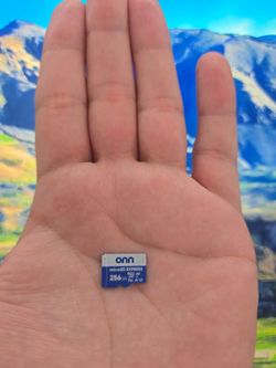 Onn Micro SD Card Express 256GB for nintendo switch 2, steam deck, legion go etc