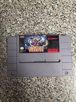 Doomsday Warrior super nintendo