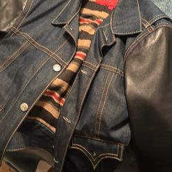 Levi’s Red Collection Denim/leather Jacket 