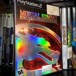 Mortal Kombat Armageddon Sony PlayStation PS2 2006