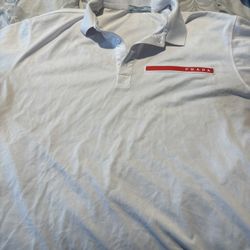 Prada White Shirt Size L