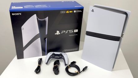 PS5 Pro 2TB + Controller, Cables & Original Box - Like New