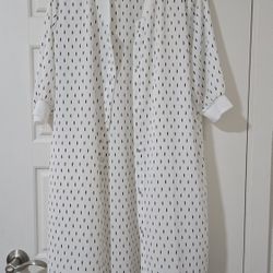 Long Cardigan With Short Sleeves