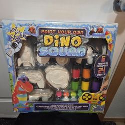 Paint Your Own Dino Squad