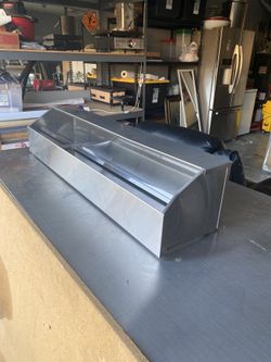 ServSense Large Stainless Steel 1/3 Hotel Pan Organizer