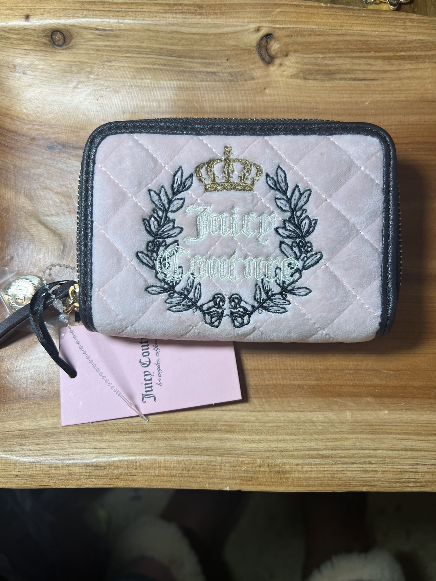 Juicy Couture Pink Fuzzy Wallet