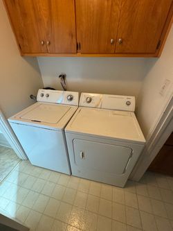 Admiral Washer and Dryer