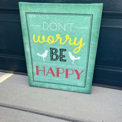 Dont Worry Be Happy Art Work 