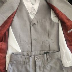 Light Grey Suit Set 