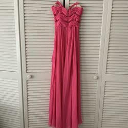 Cache Pink Prom Dress Size 4 -used One Time. $40