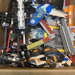 16lbs Of Lego Bulk With Minifigs 