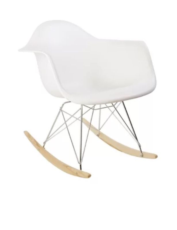 White Rocking Chair 