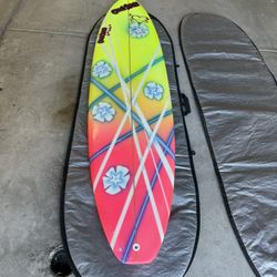 Surfboard 7foot 21”width 2.88”thick