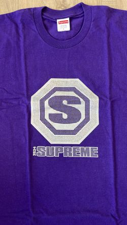 SUPREME BLOCKBUSTER TEE PURPLE SIZE LARGE FW24 WEEK 8 (100% AUTHENTIC) BRAND NEW
