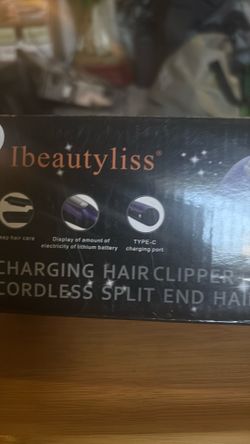 Charging hair clipper cordless split end hair trimmer
