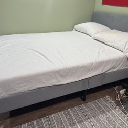 IKEA Full Size Frame And Mattress 