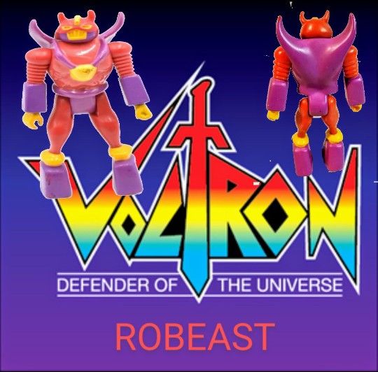 1984 VOLTRON ROBEAST FIGURE