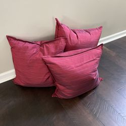Set of Pink Pillows