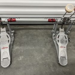 Ludwig Atlas Machined Double Bass Pedal, Professional Grade Like New. Cymbal 