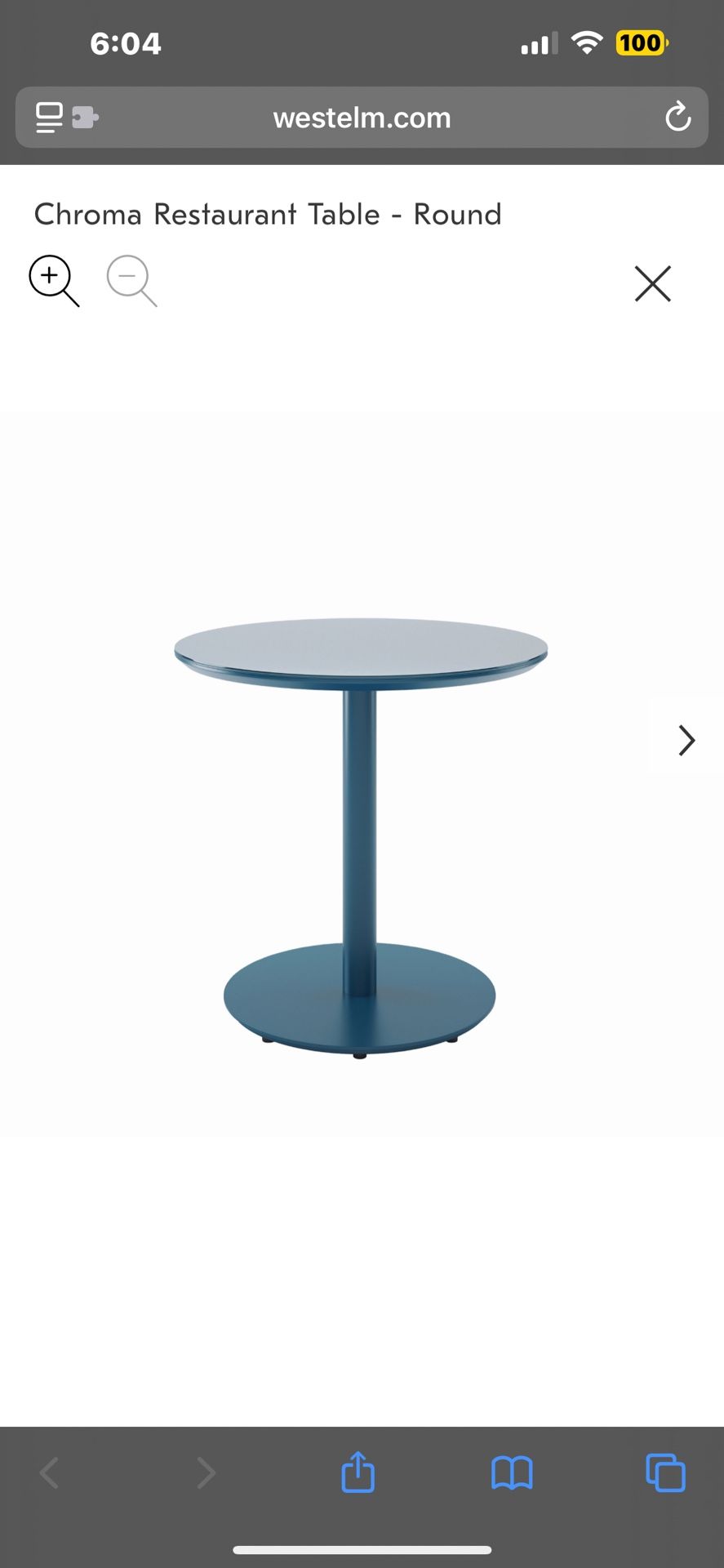 West Elm Chroma Table