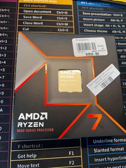 AMD Ryzen 7 9700x Brand new