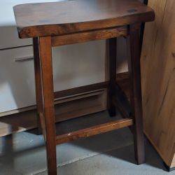 Solid Wood Counter Or Bar Stools (Each)