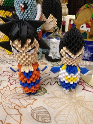 3d Origami Vegeta Dragon Ball Z For Sale In Bell Gardens Ca