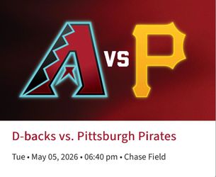 Diamondbacks vs Pirates 05/05/26