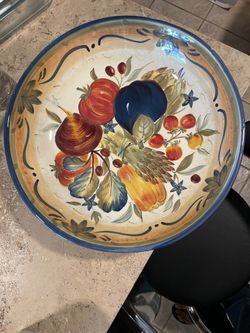 Large Pasta Or Fruit Bowl