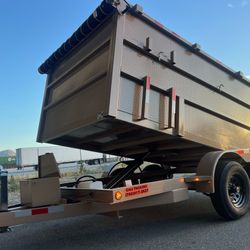 Dump Trailer Color Brown Size 8x12x4 Year 2026