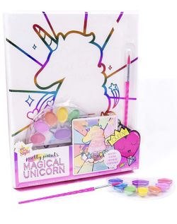 4— magical unicorn canvas