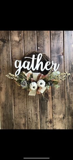 Fall Decor Wreath