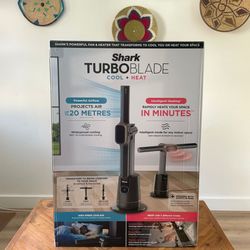 Shark turbo blade heater and fan