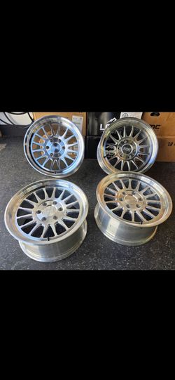 18" KMC KM447 billets 18x9 +0mm offset. $2000