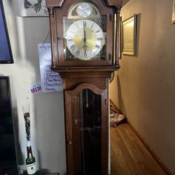 Ridgeway tempus fugit Western Germany Grandfather Clock