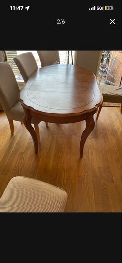 Table and chairs