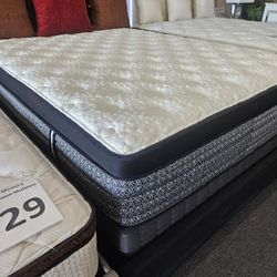 Bramd New 16" Thick Premium Plush Gel/Pocket Coils CA King Pillowtop Mattress (Made Im Japan, Rolled In Box)